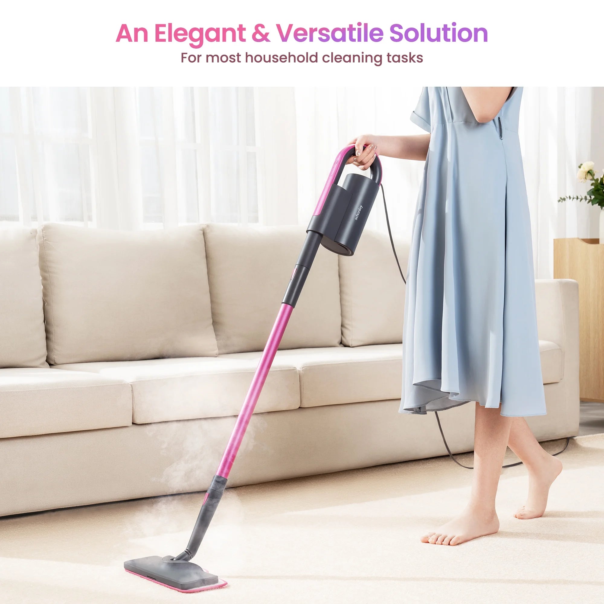 Corded Steam Vibration Mop S260 for Floor Steamer, Lightweight Handheld deals Steamer,